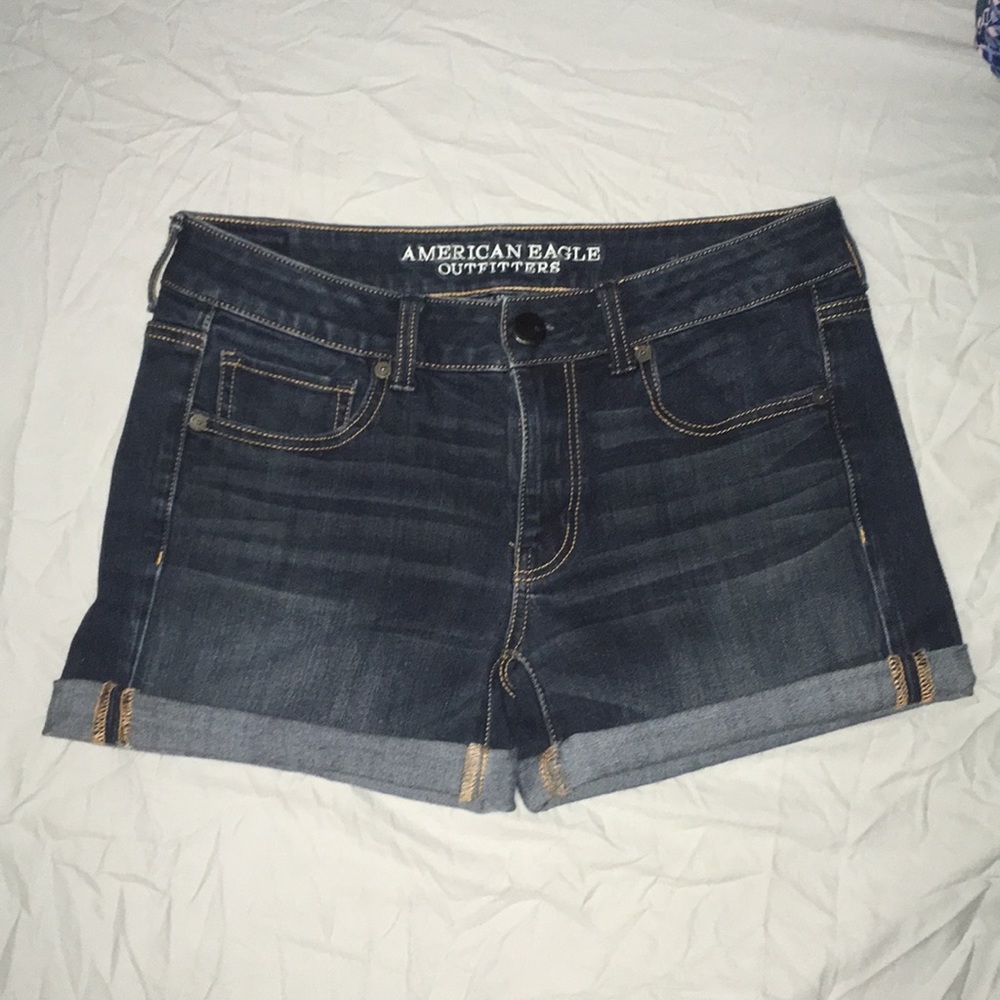 American eagle jean shorts
